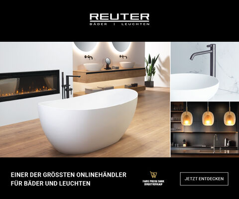 Reuter - Einer der grössten Onlinehänlder für Bäder und Leuchten