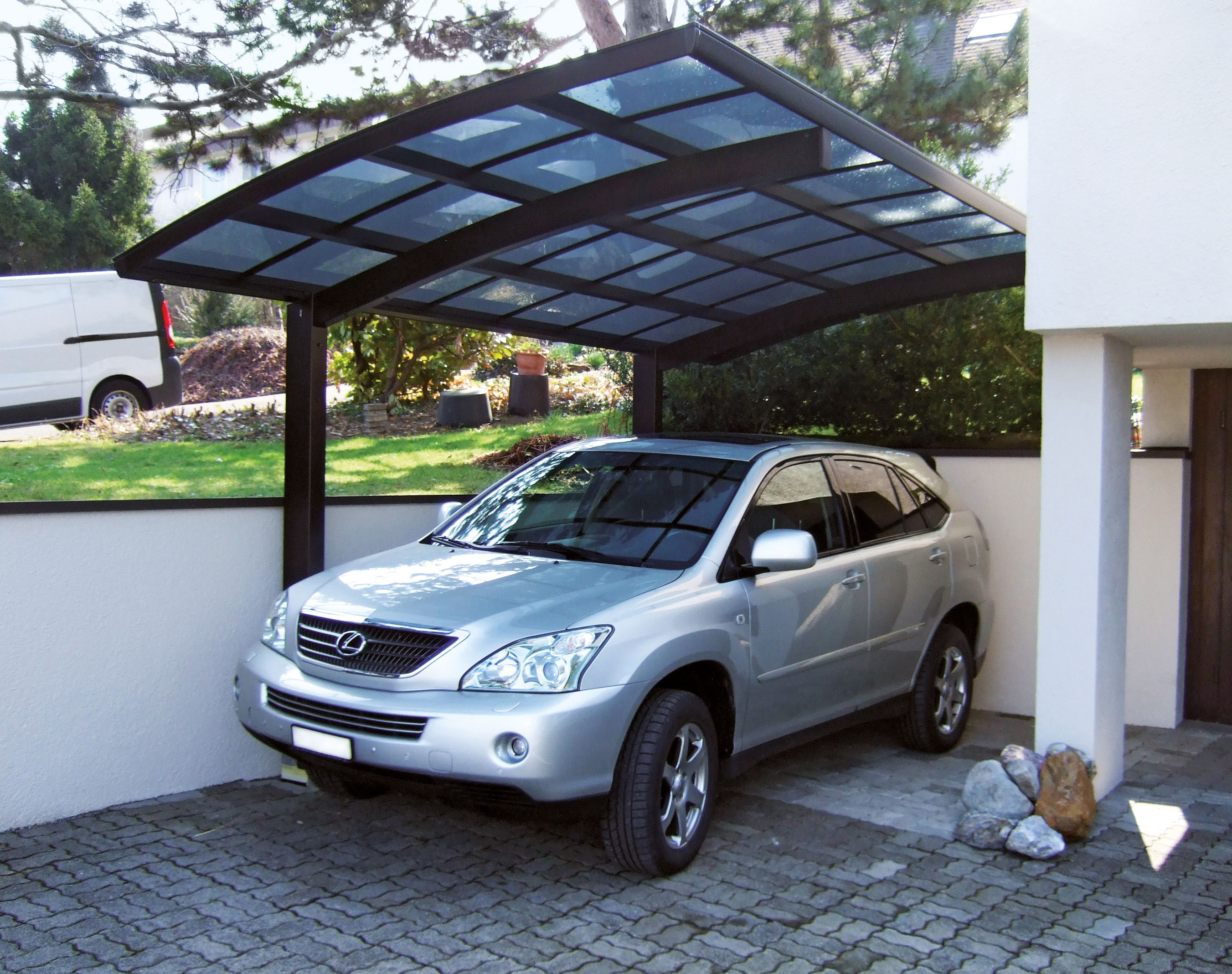 Carports aus Aluminium Das Einfamilienhaus