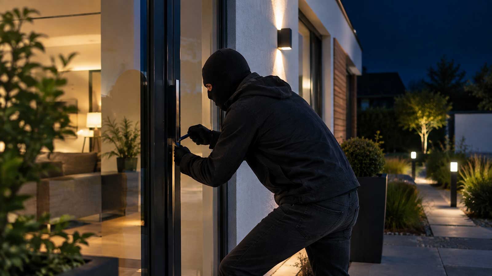 Symbolbild: Ohne wirksamen Einbruchschutz haben Täter oft leichtes Spiel.
