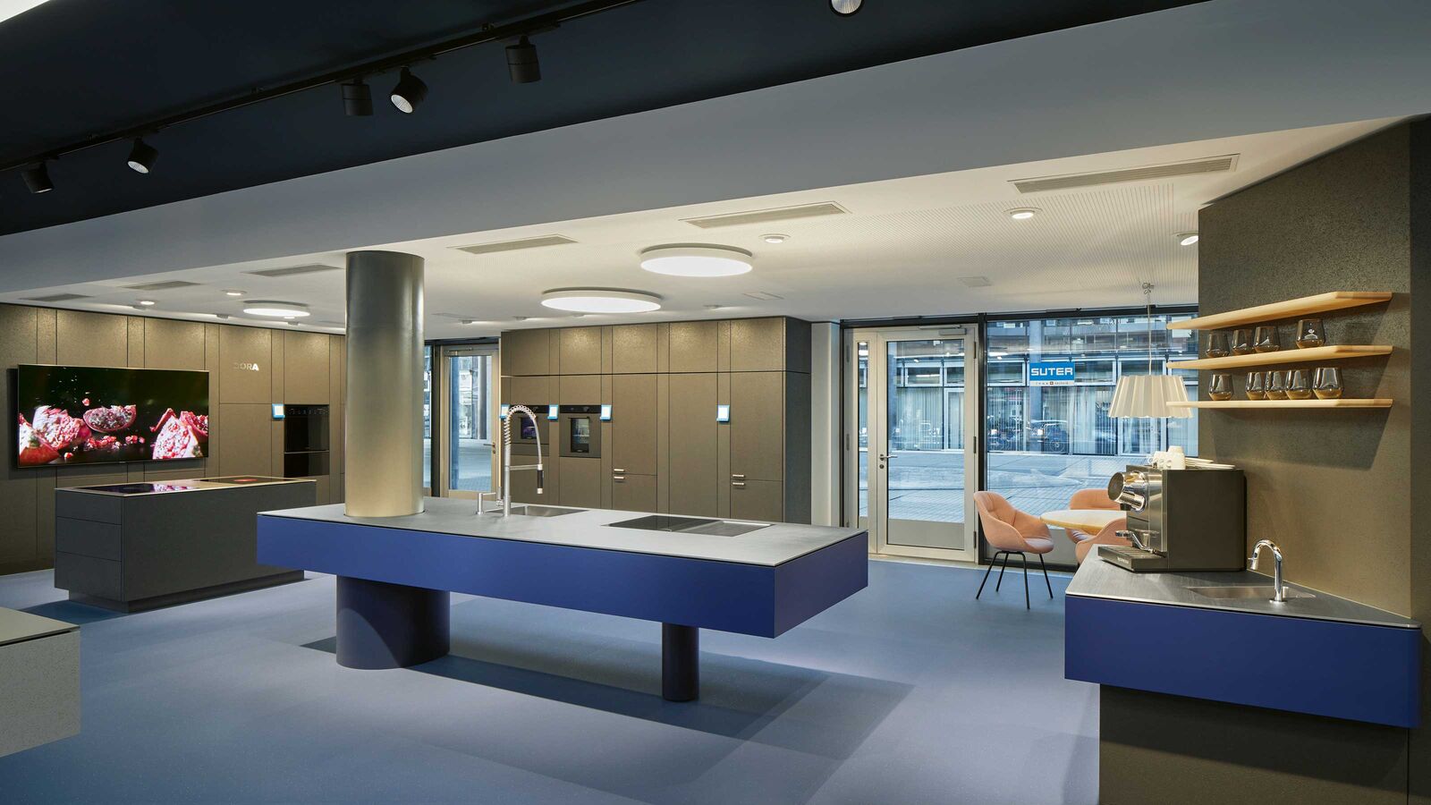 Mit dem neuen Showroom in Zürich West ist die Suter Inox AG jetzt noch näher beim Kunden.